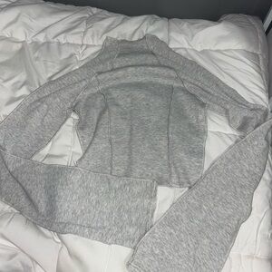 Long Sleeve Cropped Shirt